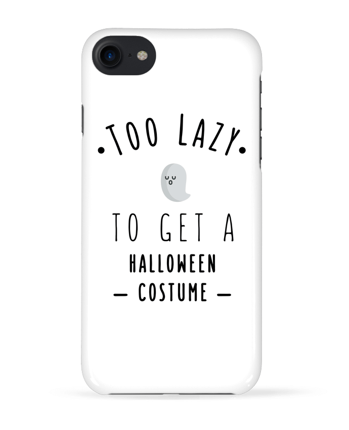 Case 3D iPhone 7 Too Lazy to get a Halloween Costume de tunetoo