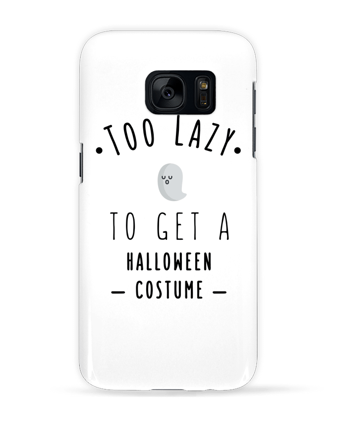 Case 3D Samsung Galaxy S7 Too Lazy to get a Halloween Costume by tunetoo