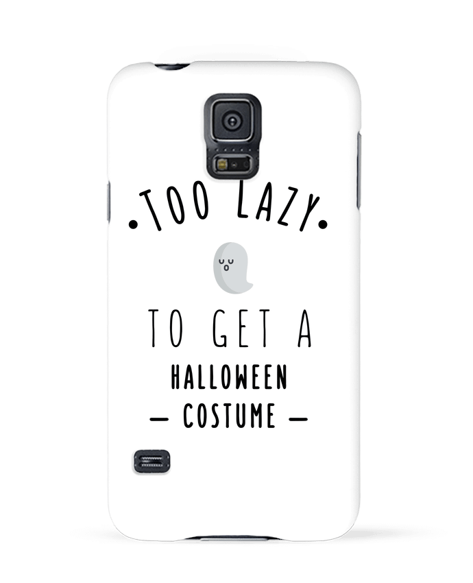 Case 3D Samsung Galaxy S5 Too Lazy to get a Halloween Costume by tunetoo