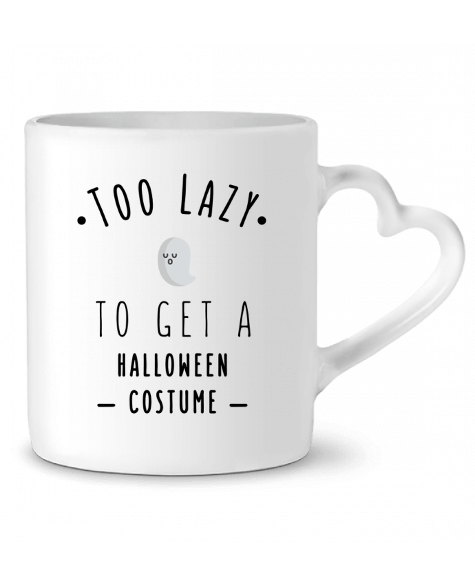 Mug Heart Too Lazy to get a Halloween Costume by tunetoo