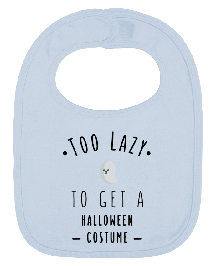 Bavoir bébé uni Too Lazy to get a Halloween Costume par tunetoo