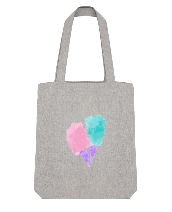 Tote Bag Stanley Stella Watercolor Cotton Candy by PinkGlitter 