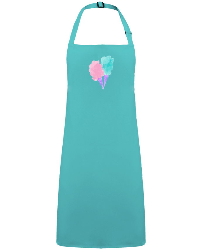 Apron no Pocket Watercolor Cotton Candy by  PinkGlitter