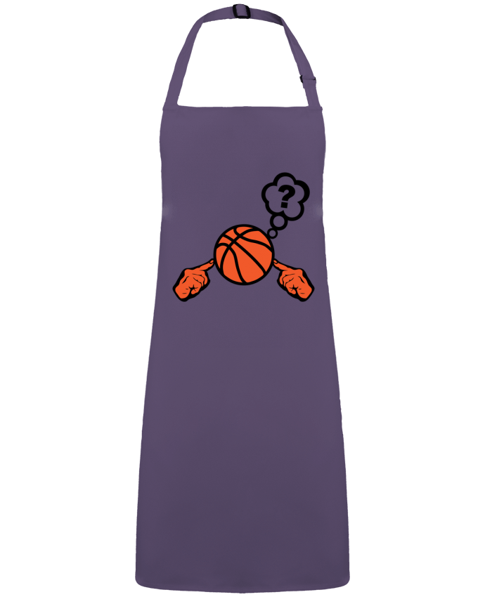 Tablier ballon basketball basket bulle reflechi design par  Achille