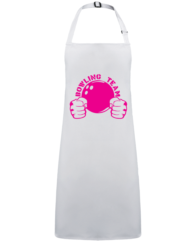 Delantal Sin Bolsillo bowling team poing fermer logo club por  Achille