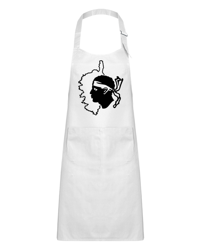 Tablier Enfant Corse Carte et drapeau par Freeyourshirt.com