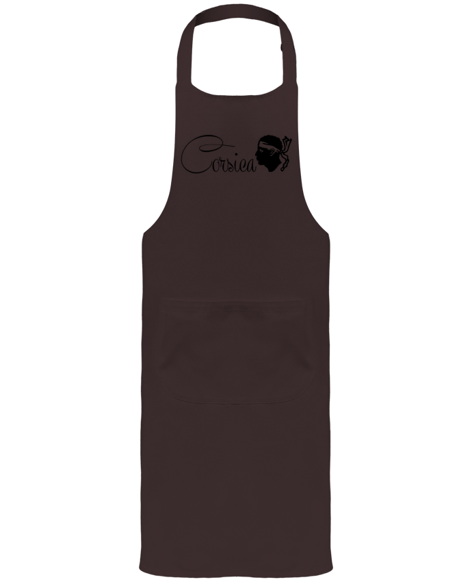 Garden or Sommelier Apron with Pocket Corsica Corse by Freeyourshirt.com