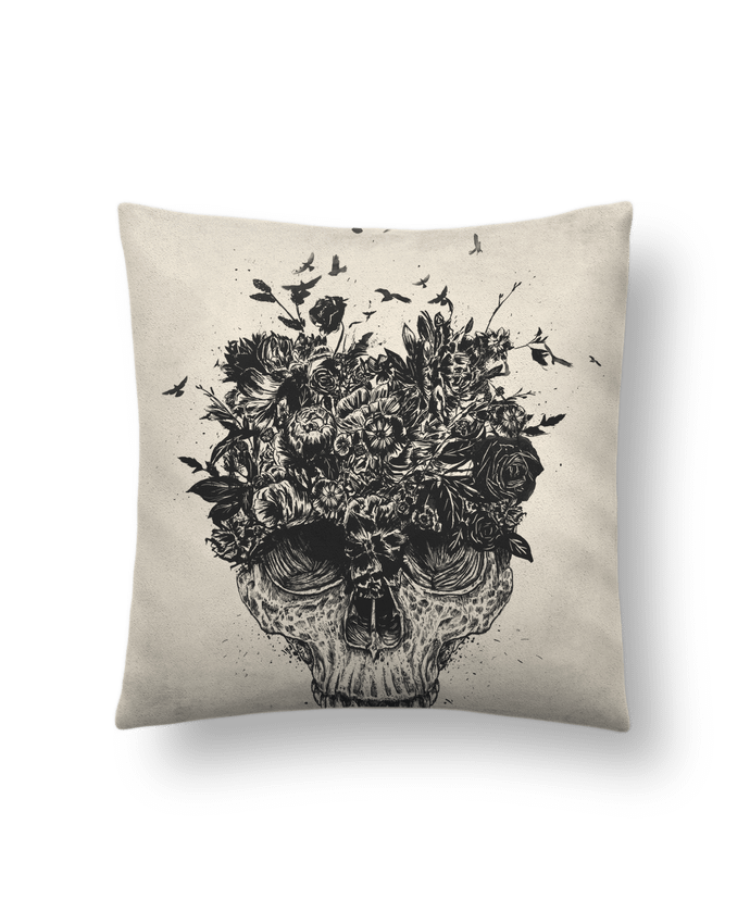 Cushion suede touch 45 x 45 cm My head is a jungle by Balàzs Solti