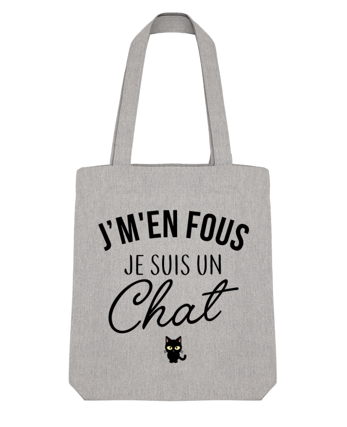 Tote Bag Stanley Stella J'm'en fous je suis un chat par LPMDL 