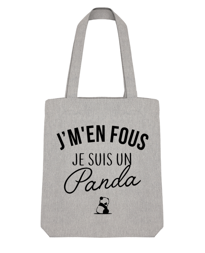 Tote Bag Stanley Stella J'm'en fous je suis un panda par LPMDL 