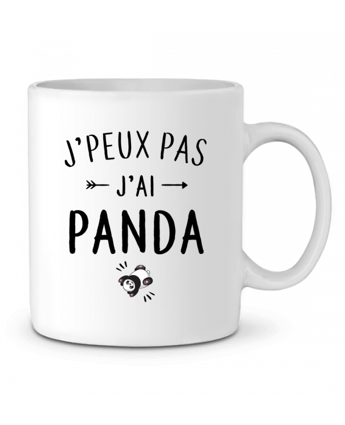 Ceramic Mug J'peux pas j'ai panda by LPMDL