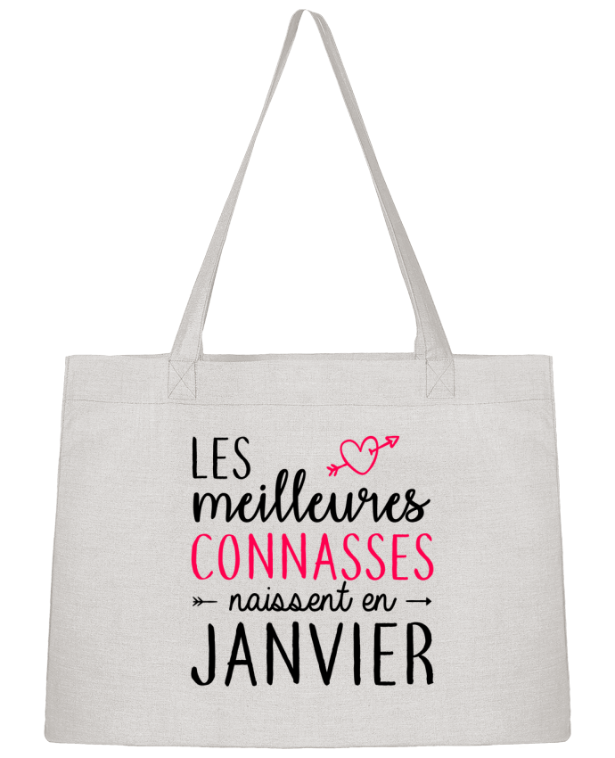 Sac Shopping Les meilleures connasses naissent Janvier par LPMDL