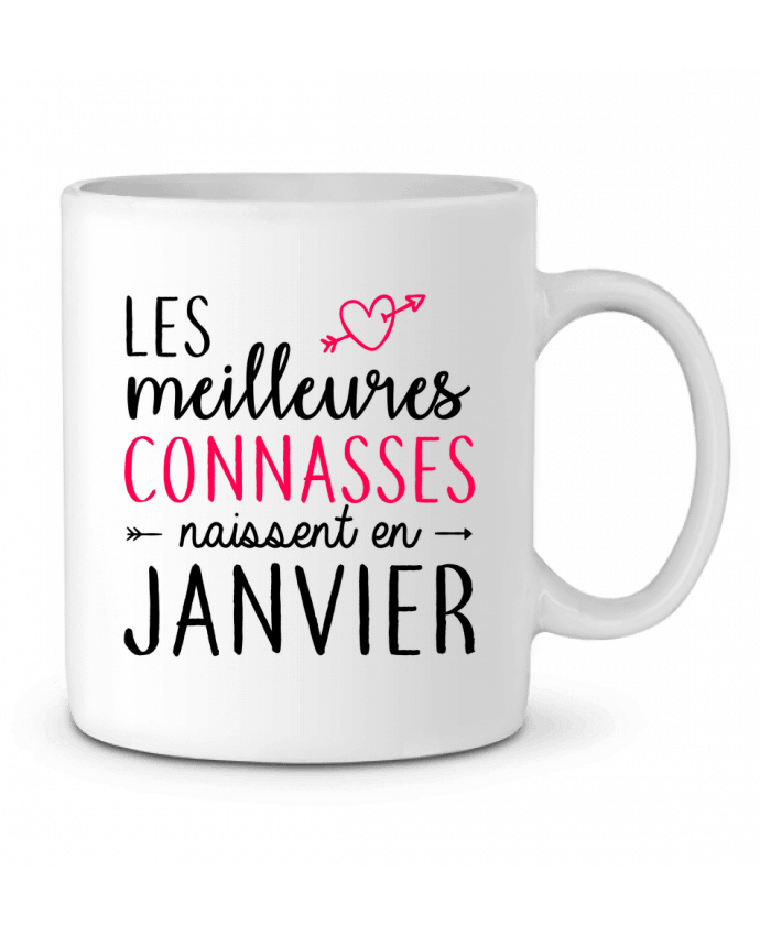 Mug  Les meilleures connasses naissent Janvier par LPMDL