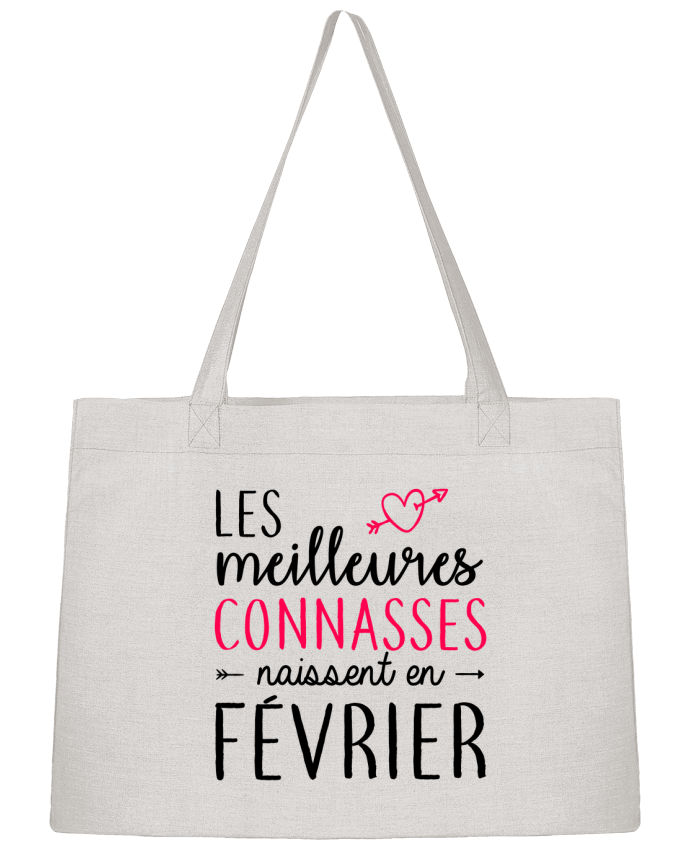 Sac Shopping Les meilleures connasses naissent Février par LPMDL