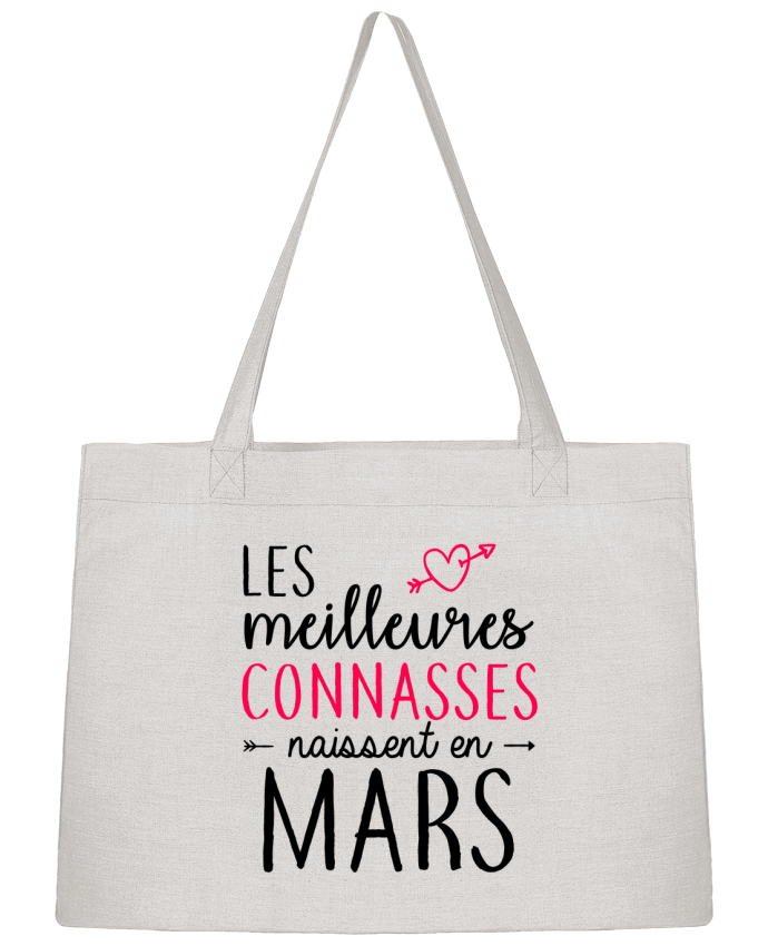 Sac Shopping Les meilleures connasses naissent Mars par LPMDL