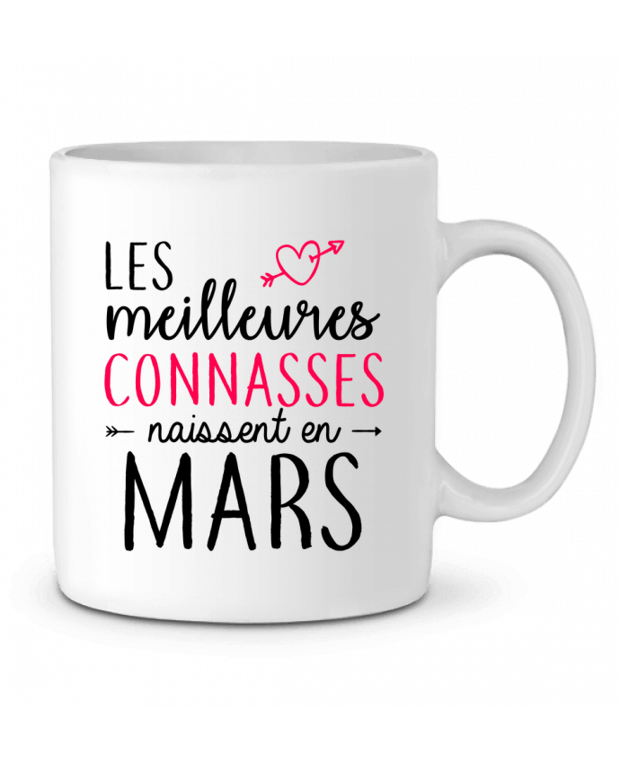 Mug  Les meilleures connasses naissent Mars par LPMDL