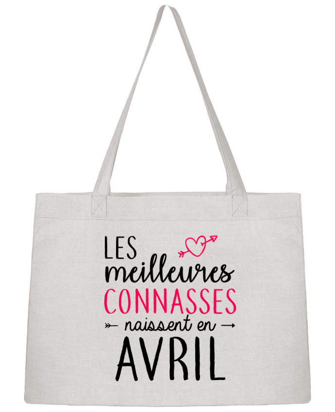 Sac Shopping Les meilleures connasses naissent Avril par LPMDL