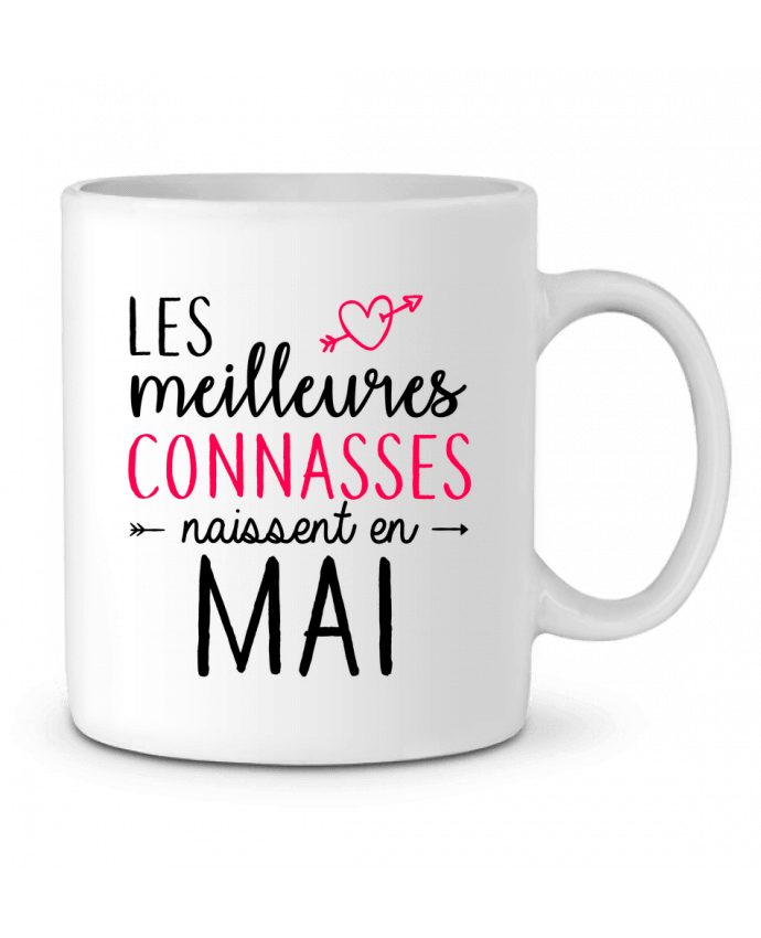 Mug  Les meilleures connasses naissent Mai par LPMDL