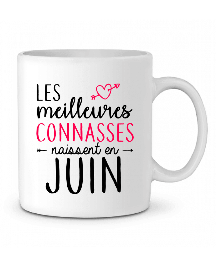 Mug  Les meilleures connasses naissent Juin par LPMDL