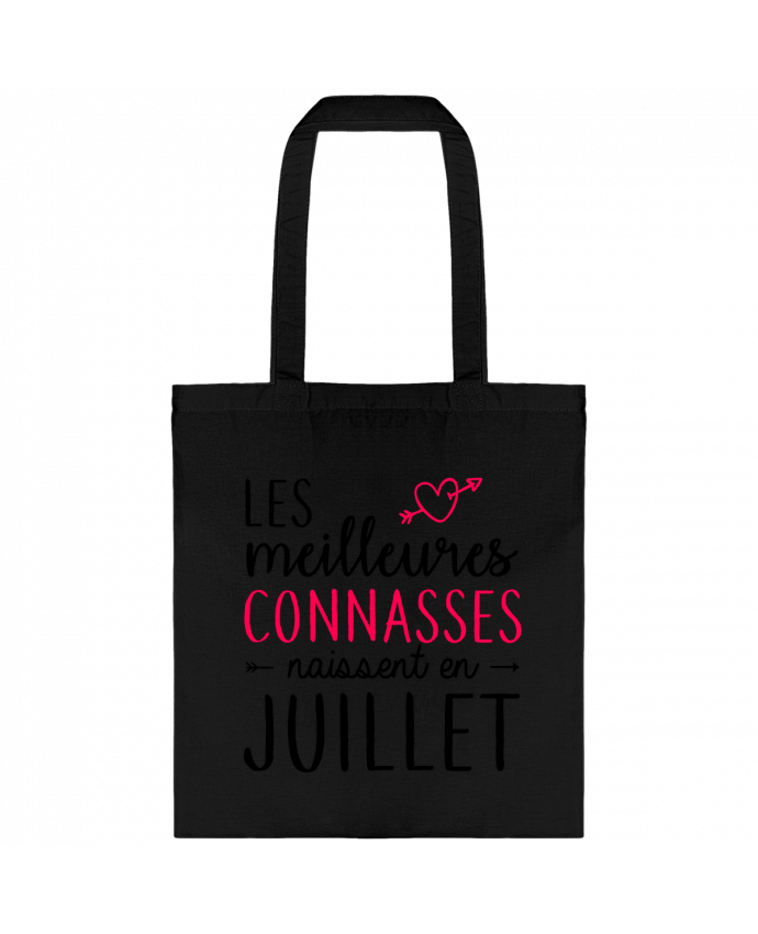 Tote Bag cotton Les meilleures connasses naissent Juillet by LPMDL