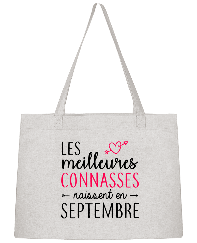 Sac Shopping Les meilleures connasses naissent Septembre par LPMDL