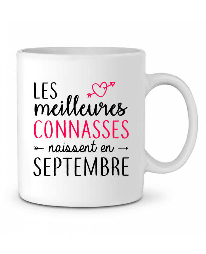 Mug  Les meilleures connasses naissent Septembre par LPMDL