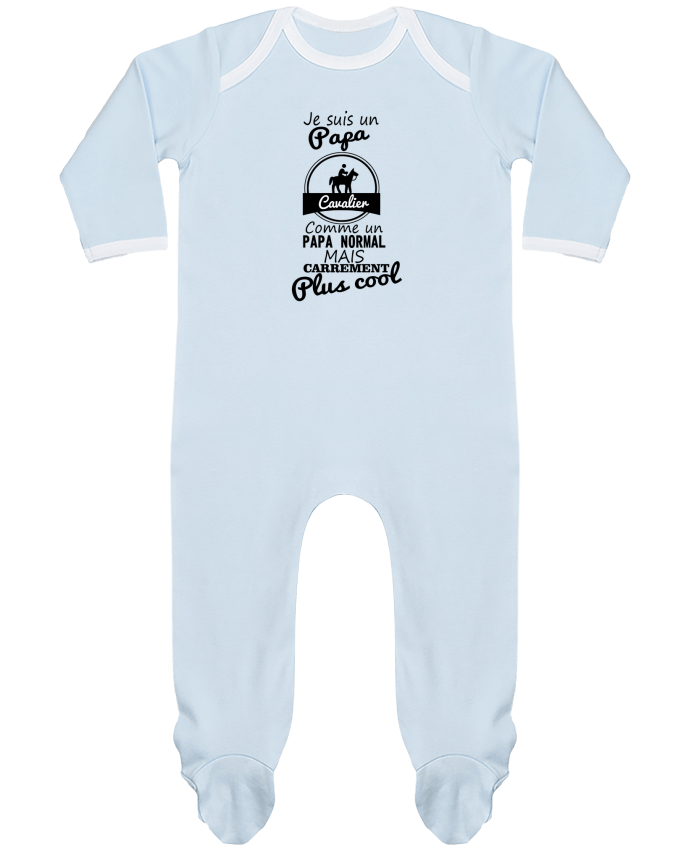 Body Pyjama Bébé Je suis un papa cavalier comme un papa normal mais carrément plus cool par Benichan