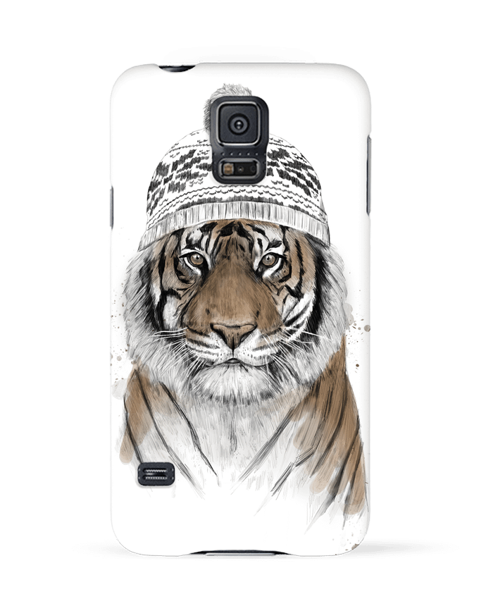 Case 3D Samsung Galaxy S5 Siberian tiger by Balàzs Solti