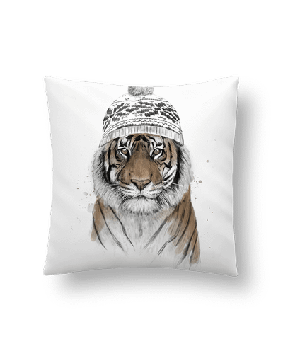 Coussin Siberian tiger par Balàzs Solti