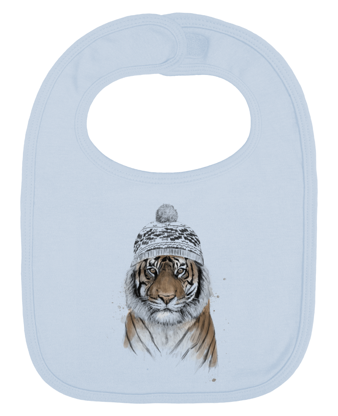 Bavoir bébé uni Siberian tiger par Balàzs Solti