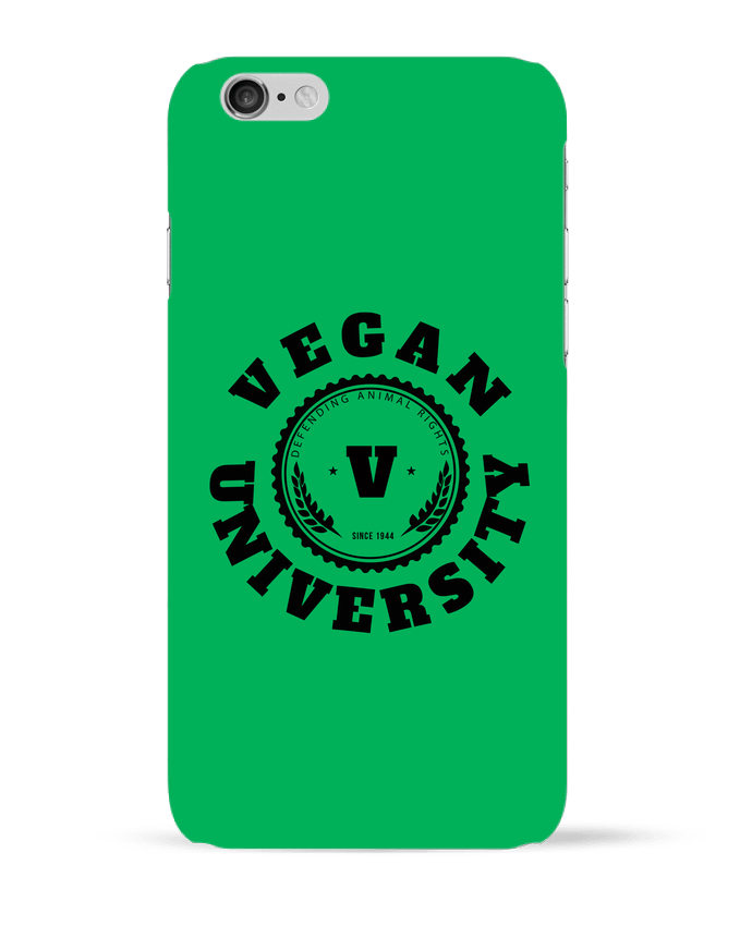 Coque iPhone 6 Vegan University par Les Caprices de Filles