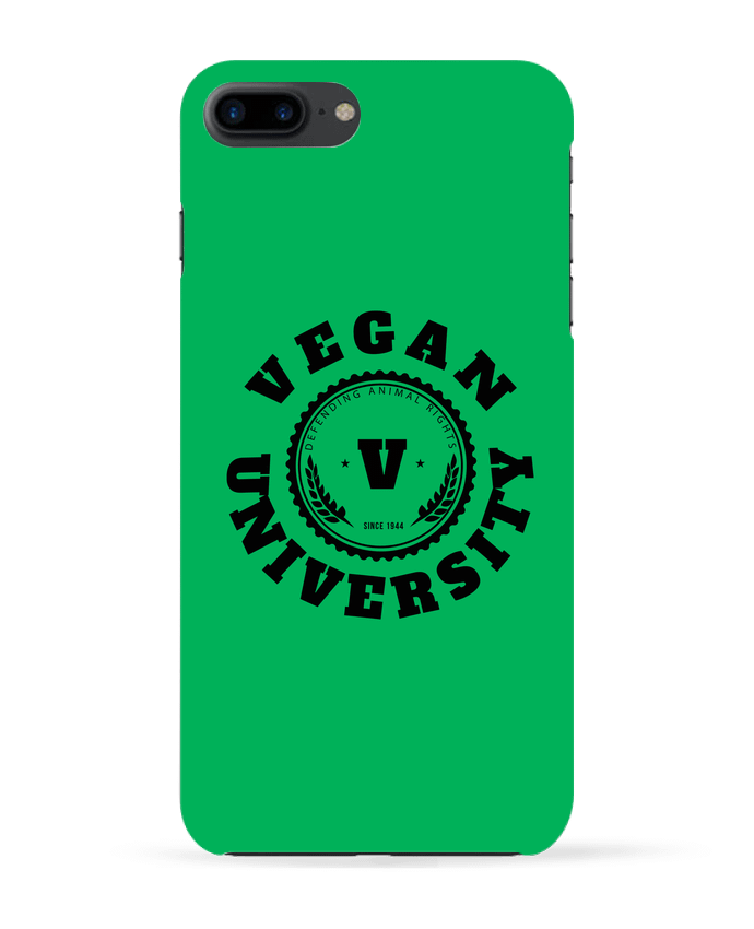 Coque iPhone 7 + Vegan University par Les Caprices de Filles