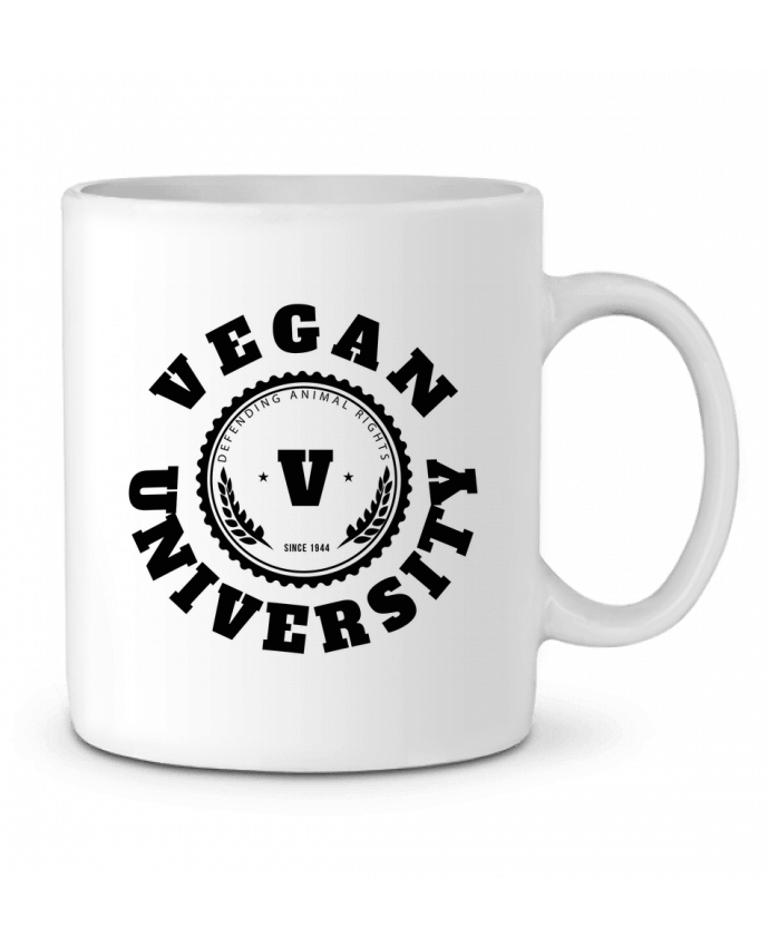 Taza Cerámica Vegan University por Les Caprices de Filles