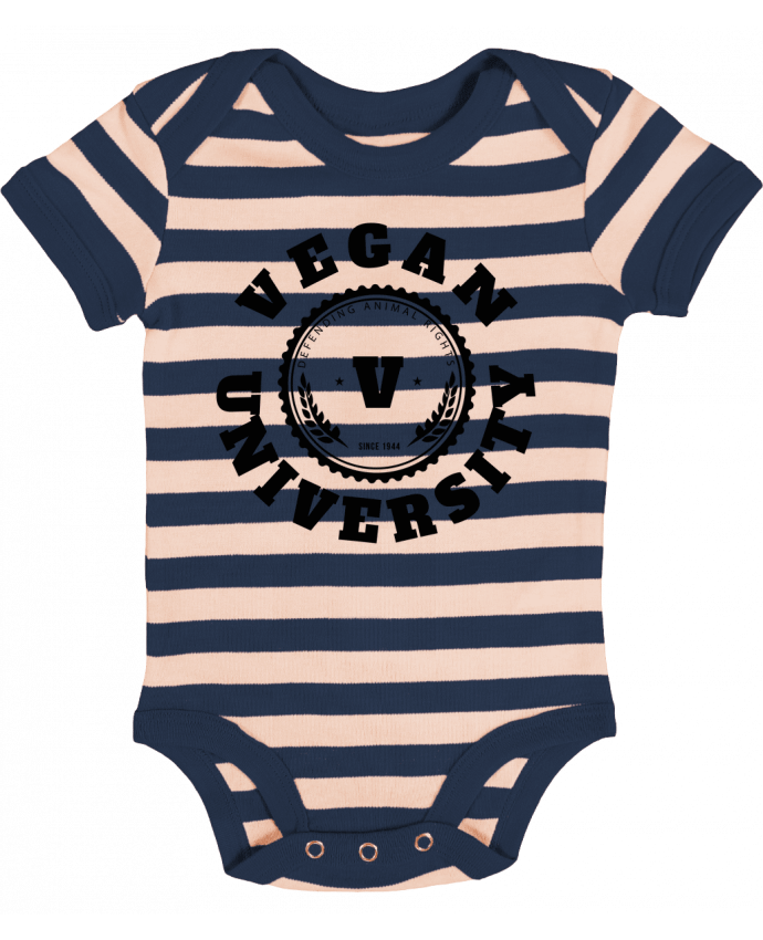 Baby Body striped Vegan University - Les Caprices de Filles