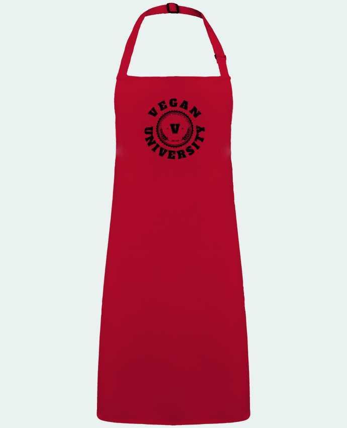 Apron no Pocket Vegan University by  Les Caprices de Filles