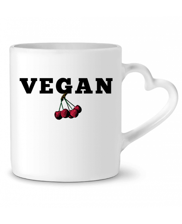 Mug coeur Vegan par Les Caprices de Filles