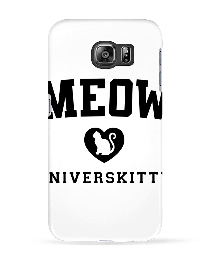 Case 3D Samsung Galaxy S6 Meow Universkitty - Freeyourshirt.com