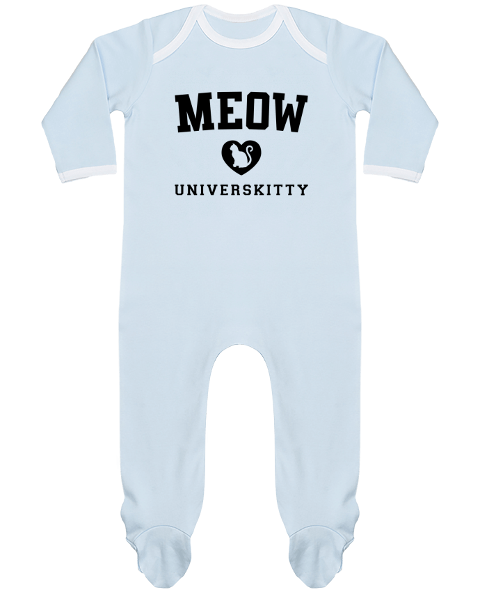 Body Pyjama Bébé Meow Universkitty par Freeyourshirt.com