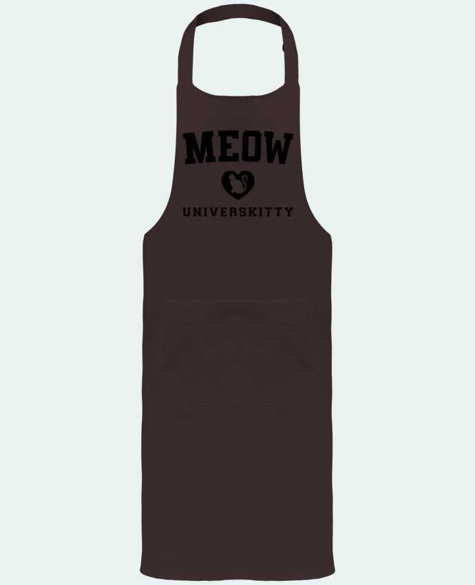 Garden or Sommelier Apron with Pocket Meow Universkitty by Freeyourshirt.com