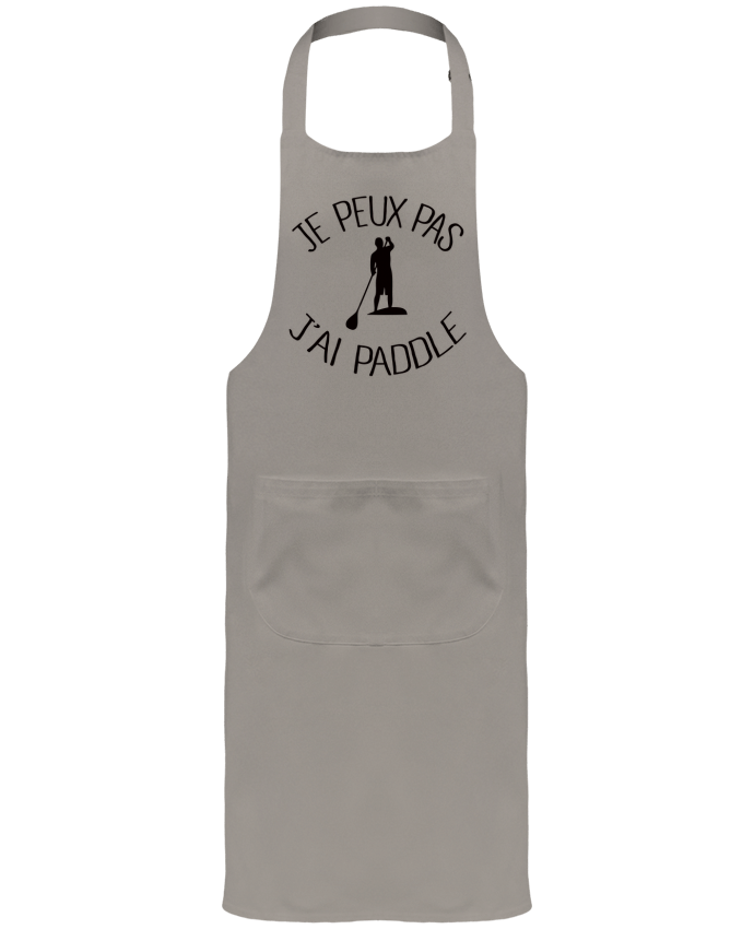 Tablier avec poches Je peux pas j'ai Paddle par Freeyourshirt.com