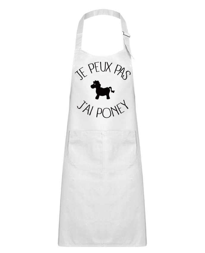 Tablier Enfant Je peux pas j'ai poney par Freeyourshirt.com