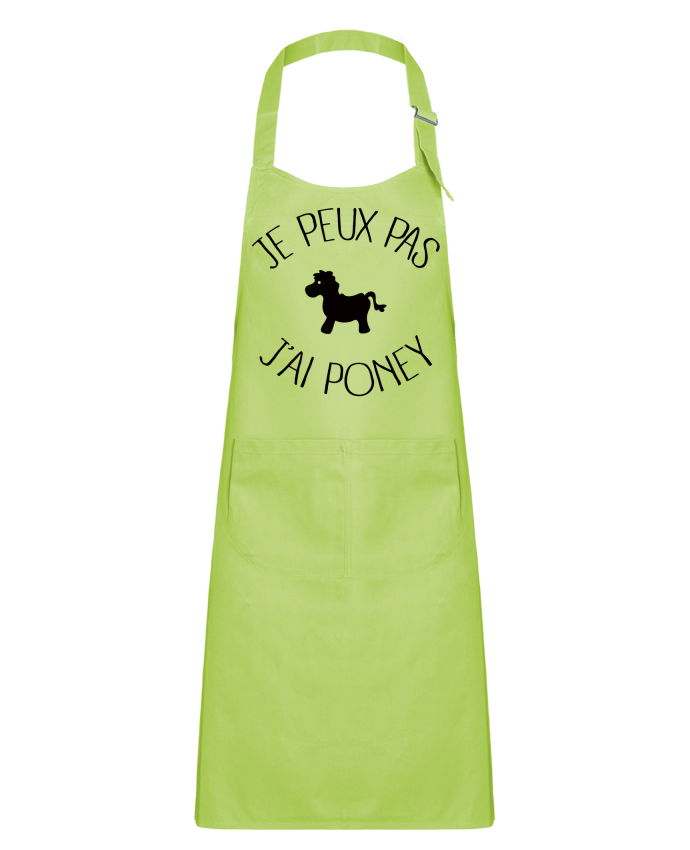 Tablier Enfant Je peux pas j'ai poney par Freeyourshirt.com