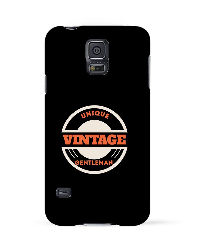 Coque Samsung Galaxy S5 Unique vintage gentleman par Les Caprices de Filles