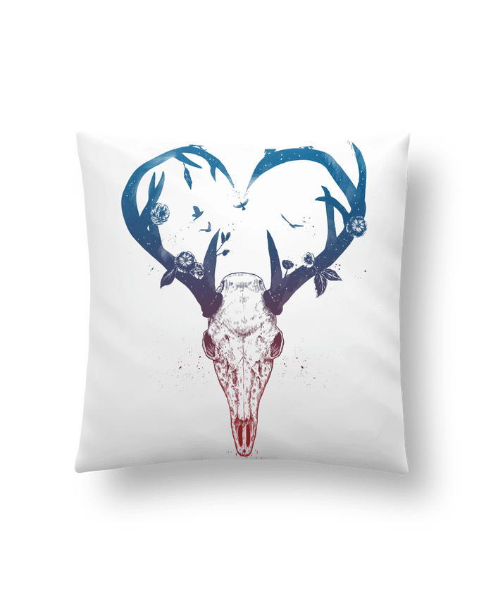 Cushion synthetic soft 45 x 45 cm Never ending love by Balàzs Solti