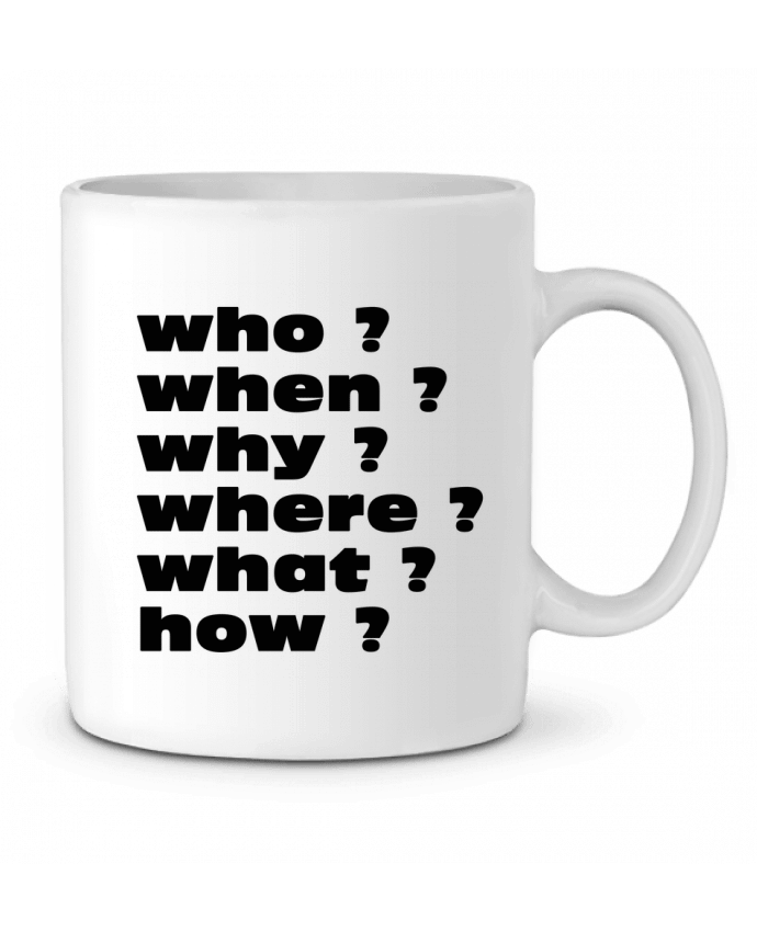 Mug  Questions par Les Caprices de Filles