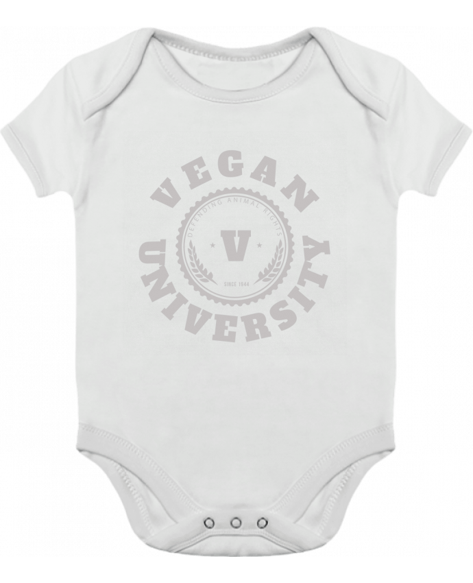 Body Bebé Contraste Vegan University por Les Caprices de Filles
