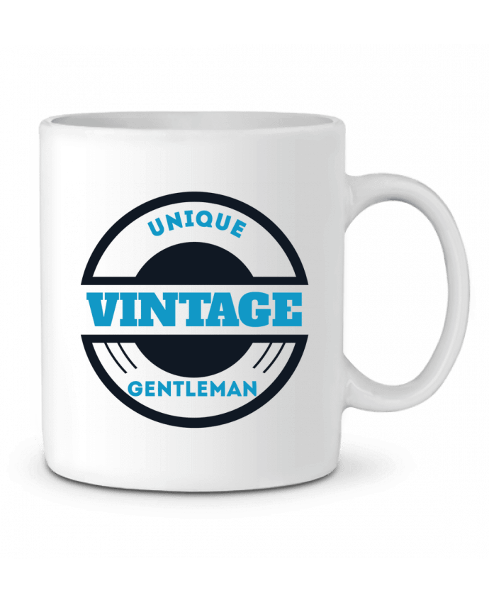 Ceramic Mug Unique vintage gentleman by Les Caprices de Filles