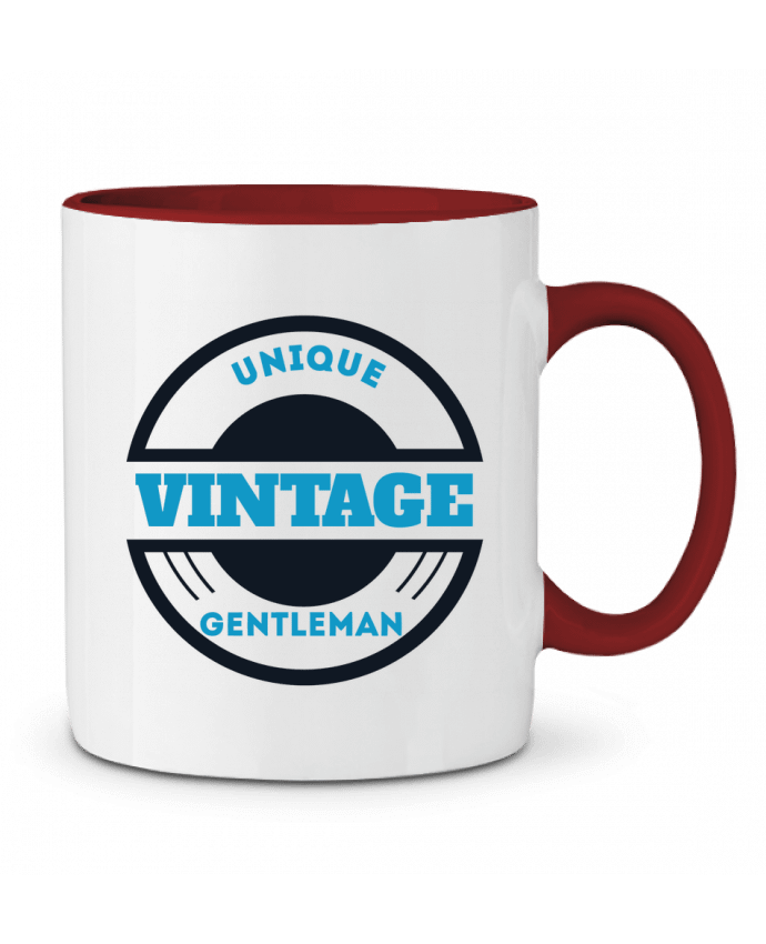 Taza Cerámica Bicolor Unique vintage gentleman Les Caprices de Filles
