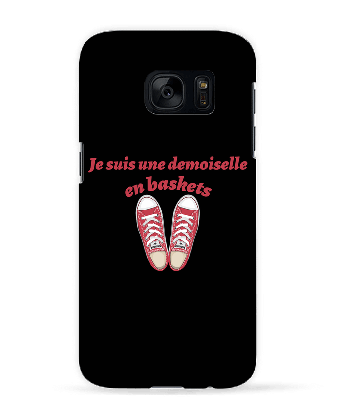 Case 3D Samsung Galaxy S7 Je suis une demoiselle en baskets by tunetoo