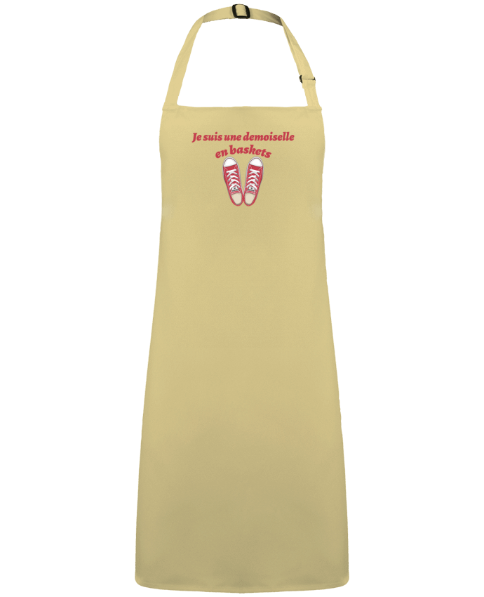 Apron no Pocket Je suis une demoiselle en baskets by  tunetoo